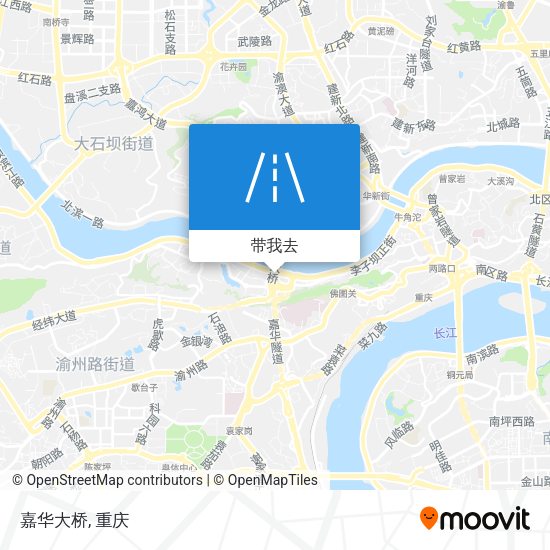 嘉华大桥地图