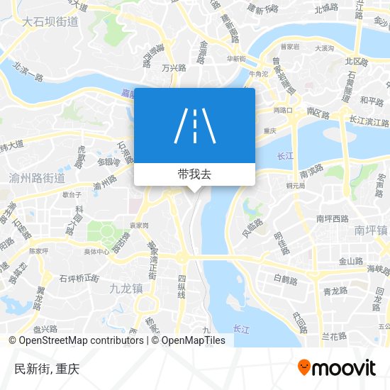 民新街地图