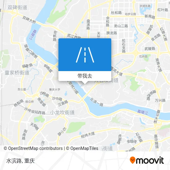 水滨路地图