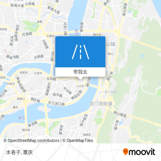 水巷子地图