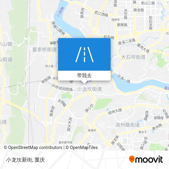 小龙坎新街地图