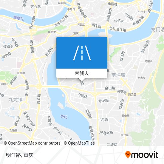 明佳路地图