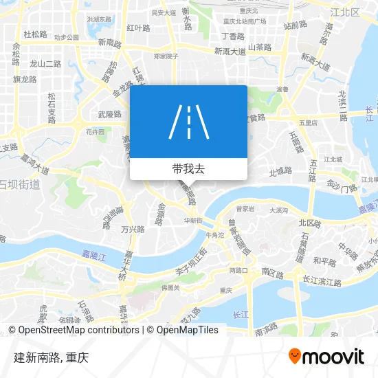 建新南路地图