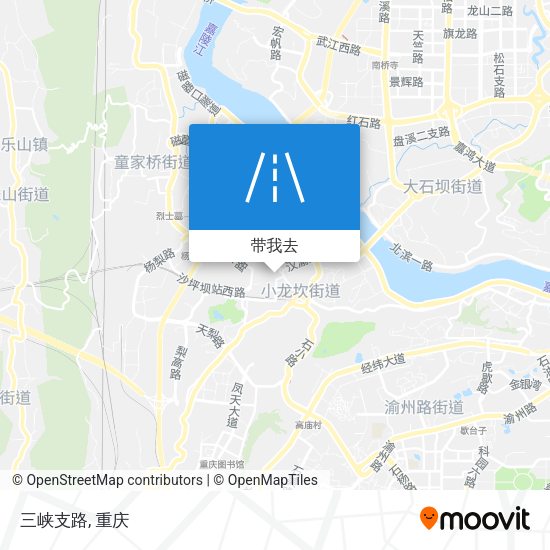 三峡支路地图