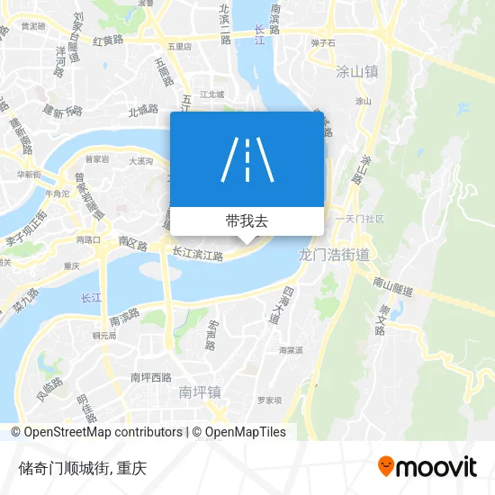 储奇门顺城街地图
