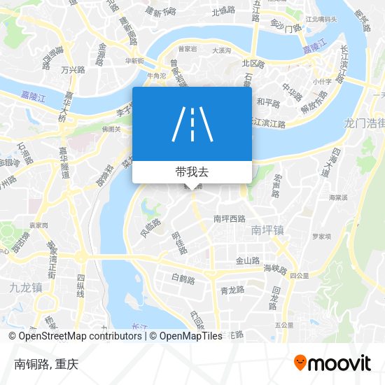 南铜路地图