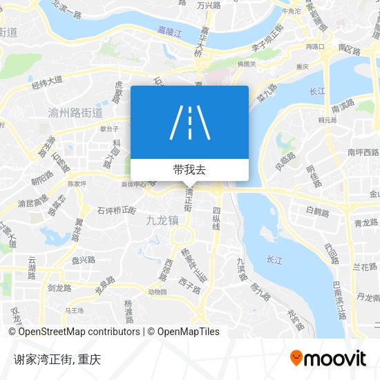 谢家湾正街地图