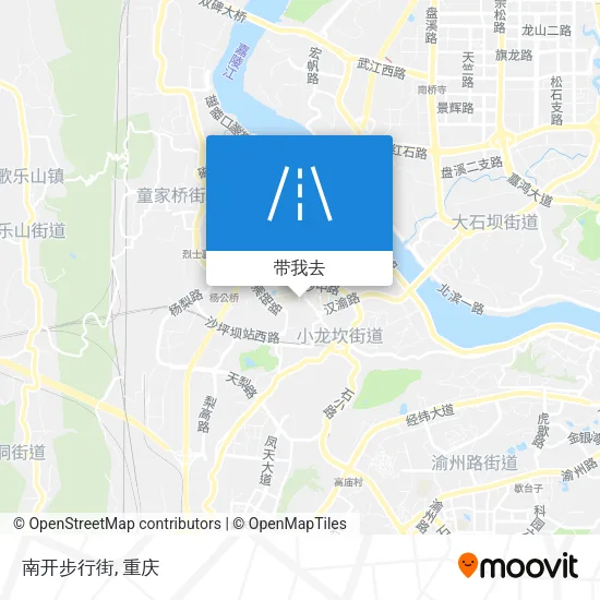 南开步行街地图