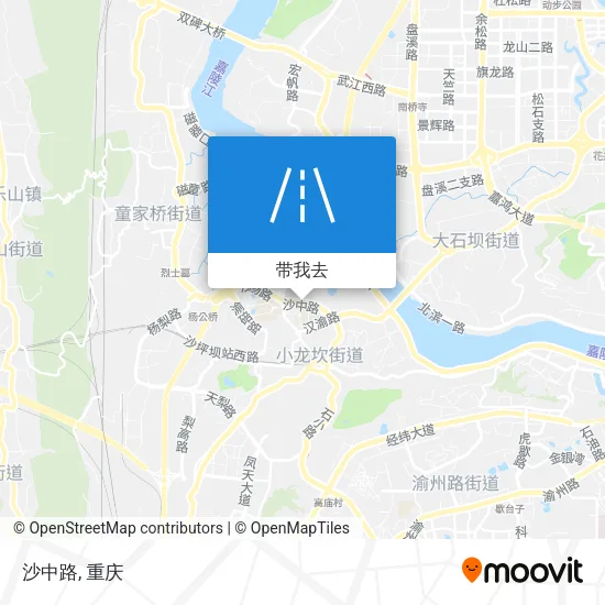 沙中路地图