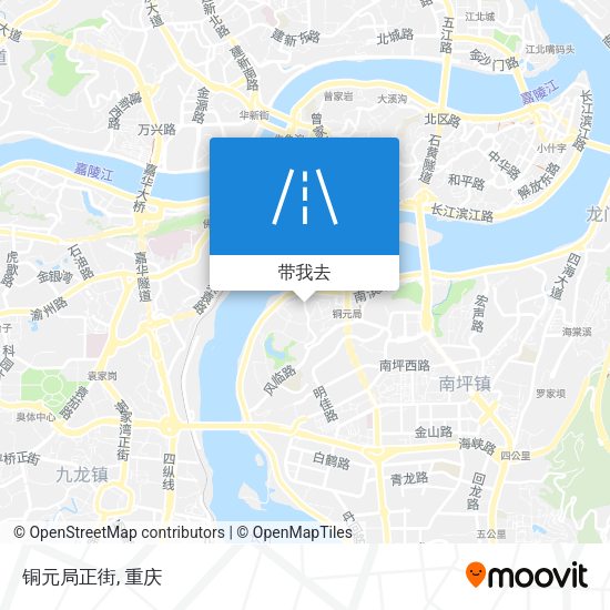 铜元局正街地图