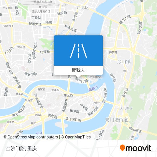 金沙门路地图