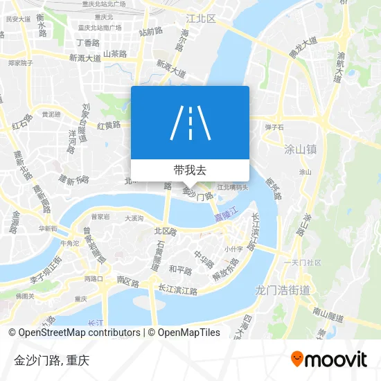 金沙门路地图