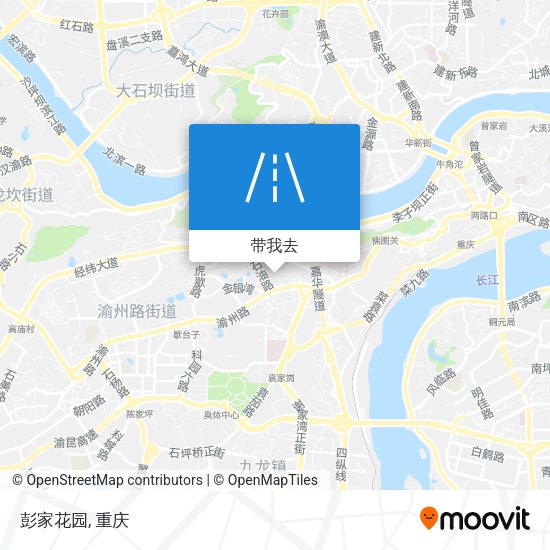 彭家花园地图