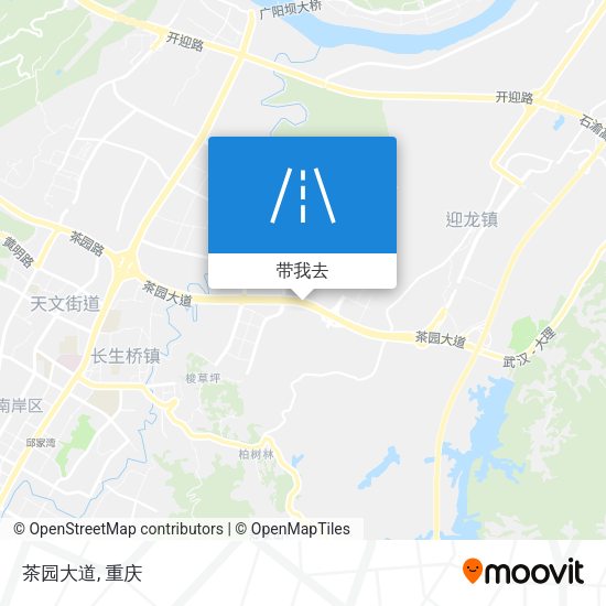 茶园大道地图