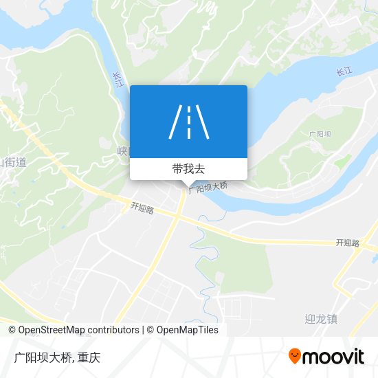 广阳坝大桥地图