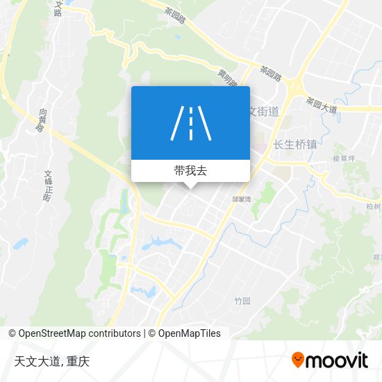 天文大道地图