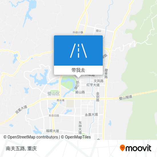 南关五路地图