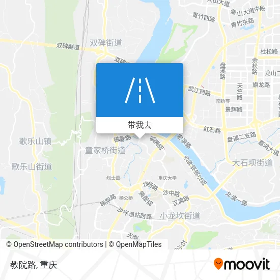 教院路地图