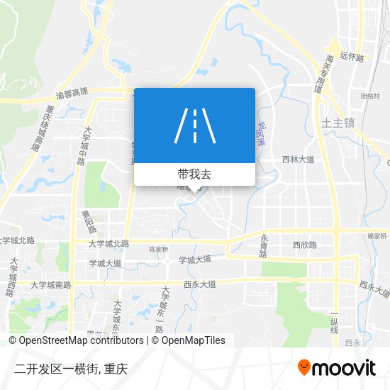 二开发区一横街地图