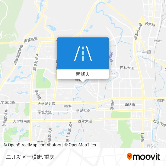 二开发区一横街地图