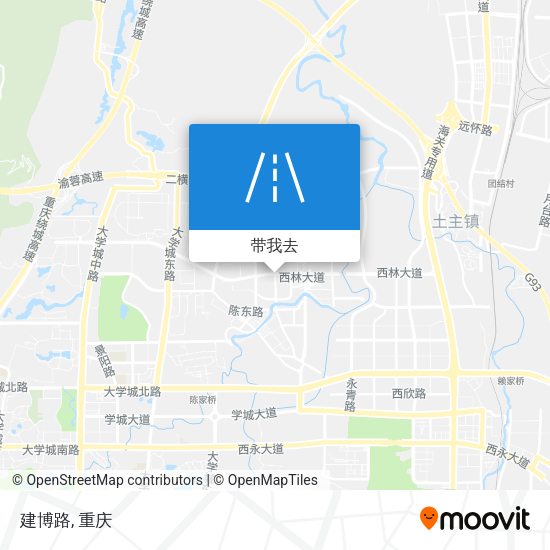 建博路地图
