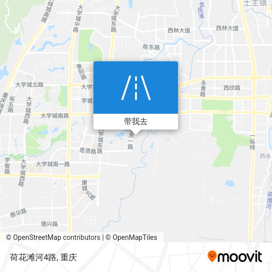 荷花滩河4路地图