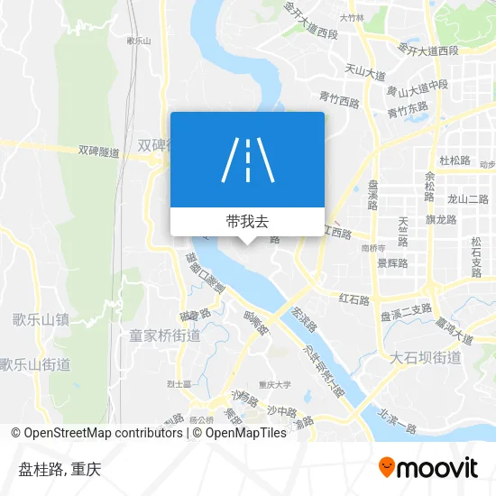 盘桂路地图