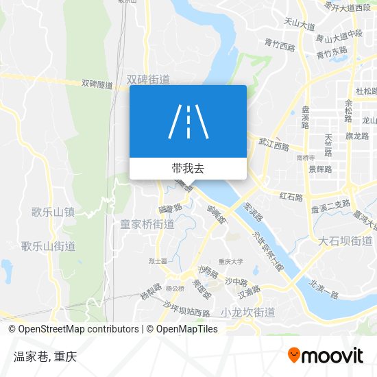 温家巷地图