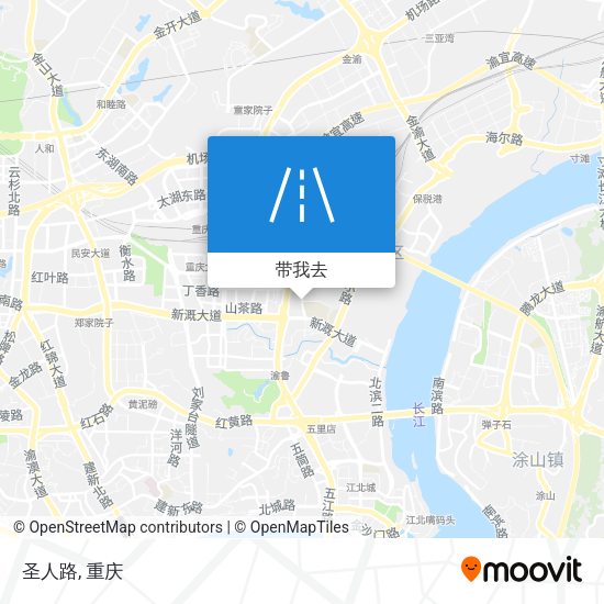 圣人路地图