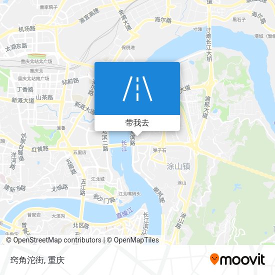 窍角沱街地图
