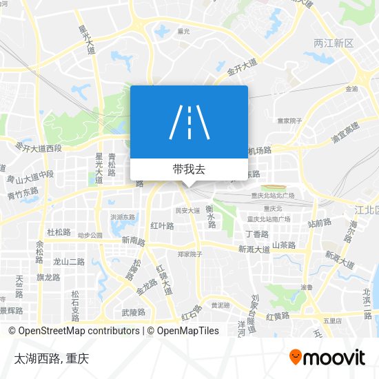 太湖西路地图