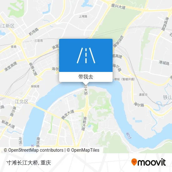 寸滩长江大桥地图