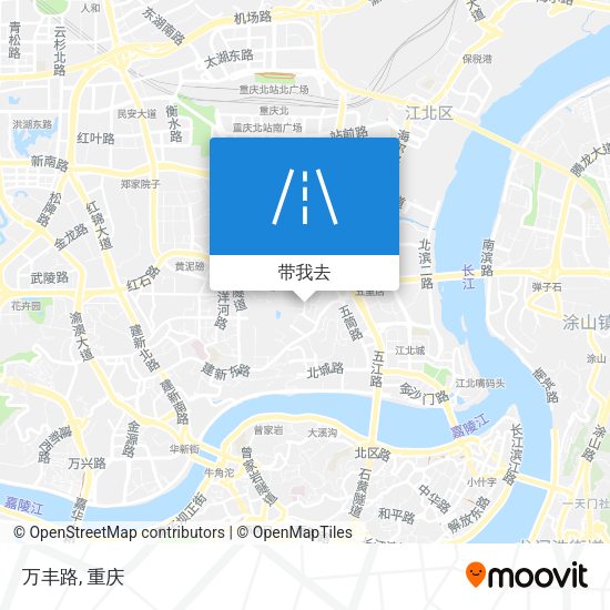万丰路地图