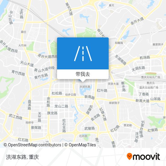 洪湖东路地图