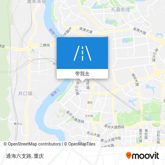 通海六支路地图
