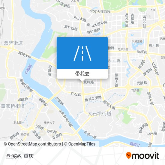 盘溪路地图