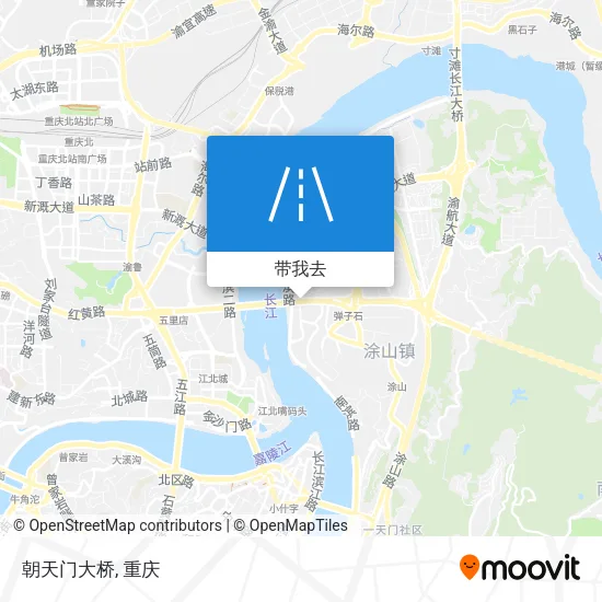 朝天门大桥地图