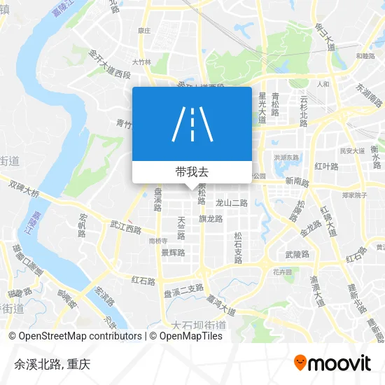 余溪北路地图