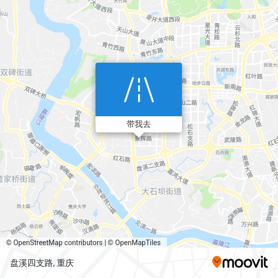 盘溪四支路地图