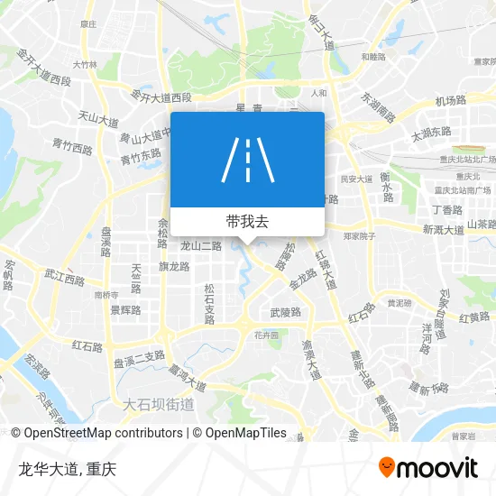 龙华大道地图