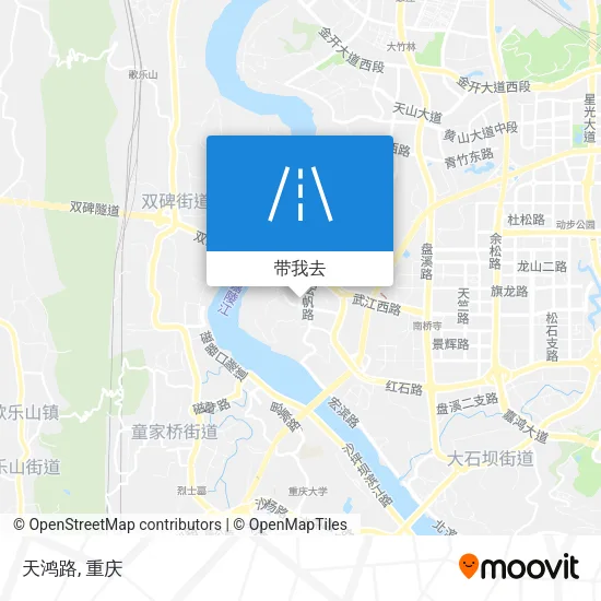 天鸿路地图