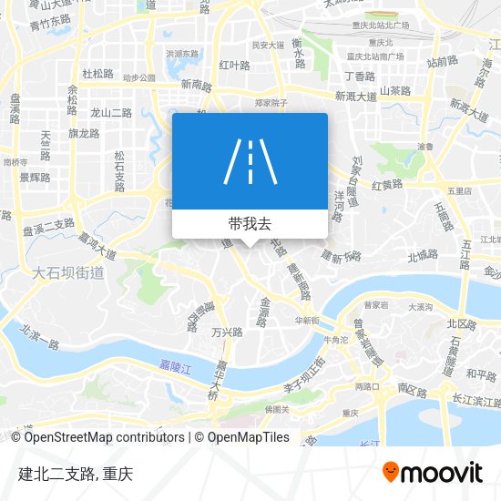 建北二支路地图