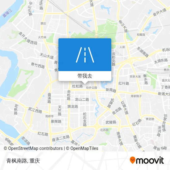 青枫南路地图