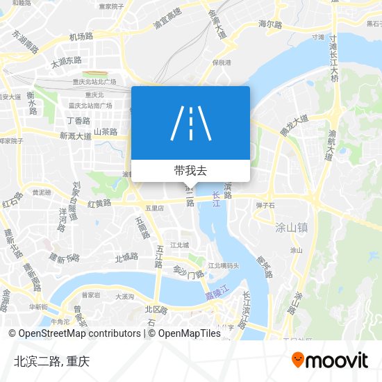 北滨二路地图