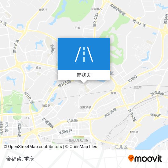 金福路地图