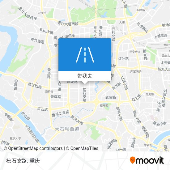 松石支路地图