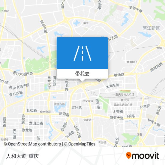 人和大道地图