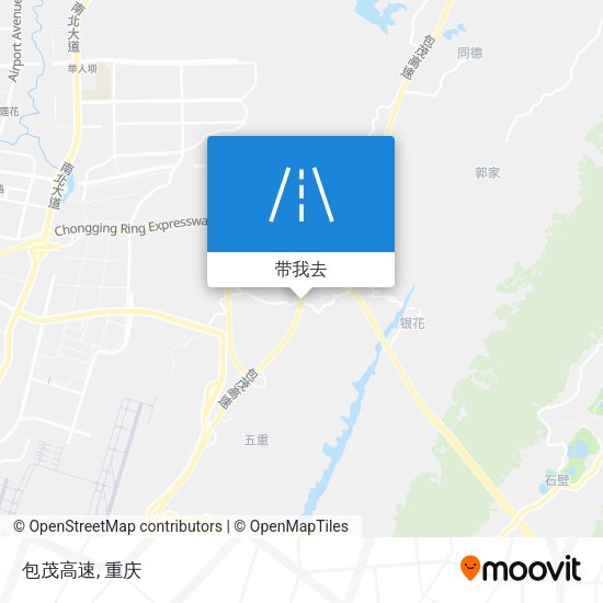 包茂高速地图
