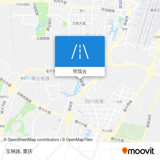 宝桐路地图