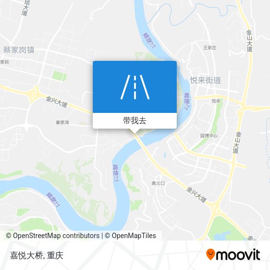 嘉悦大桥地图